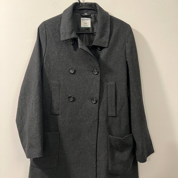 Gray Peacoat - Picture 1 of 3